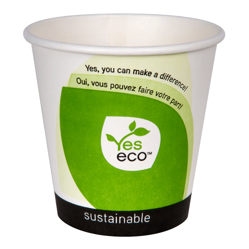 10 oz Eco Coffee Cups (1000 Per Case) - Compostable - Pantree