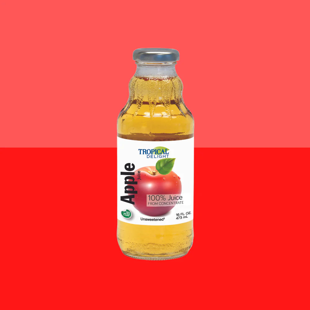 Tropical Delight - Apple Juice (Glass Bottle) (12x473ml) - Pantree