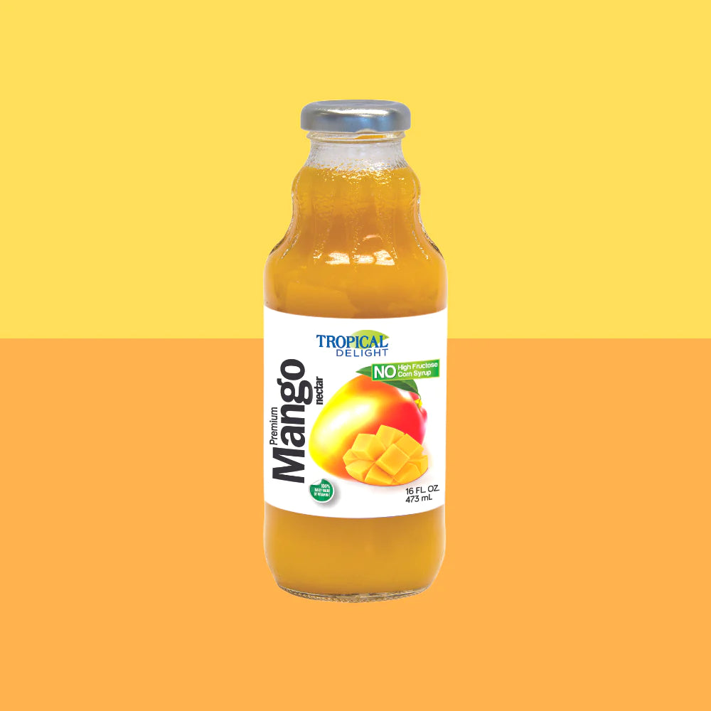 Tropical Delight - Mango Nectar (Glass Bottle) (12x473ml) - Pantree