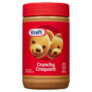 Kraft Peanut Butter Crunchy (12x500g) (jit) - Pantree