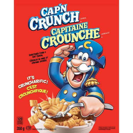 Quaker - Captain Crunch Cereal (12x350g) (jit) - Pantree