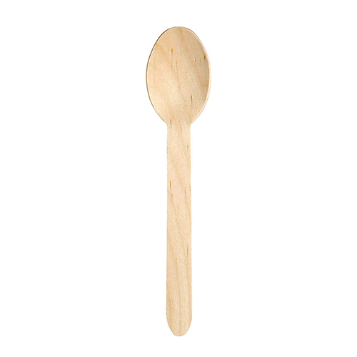 Spoon Birchwood, Standard Size, Individually Wrapped, 160mm x 33mm (1000 Per Case) (jit) - Pantree