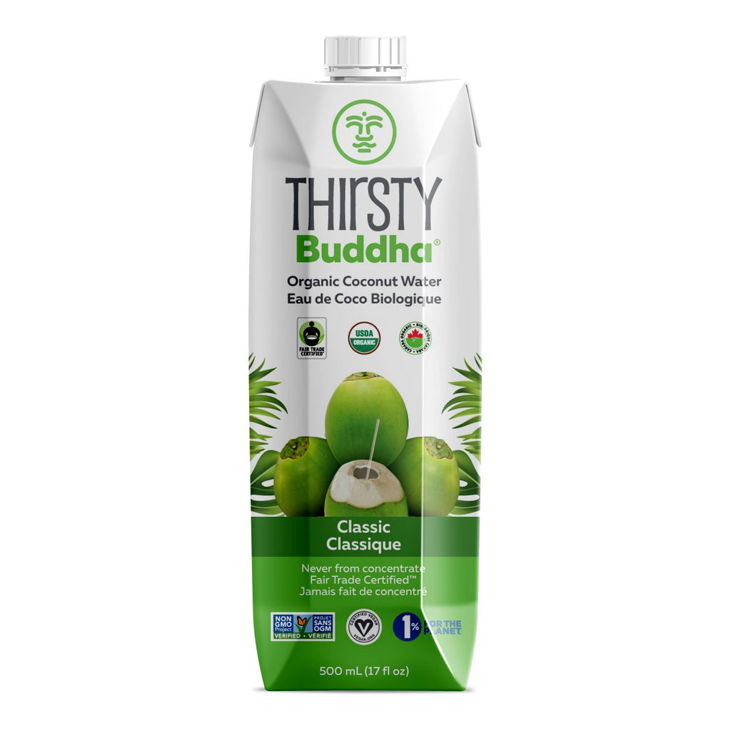 Thirsty Buddha - Organic Coconut Water (12x500ml) - Pantree