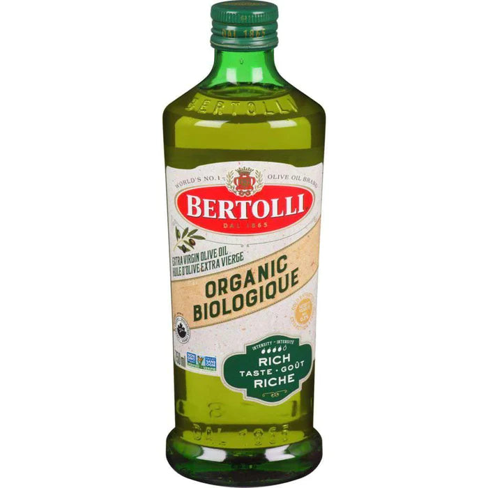 Bertolli Extra Virgin Mild Organic Olive Oil (12x750mL) (jit) - Pantree