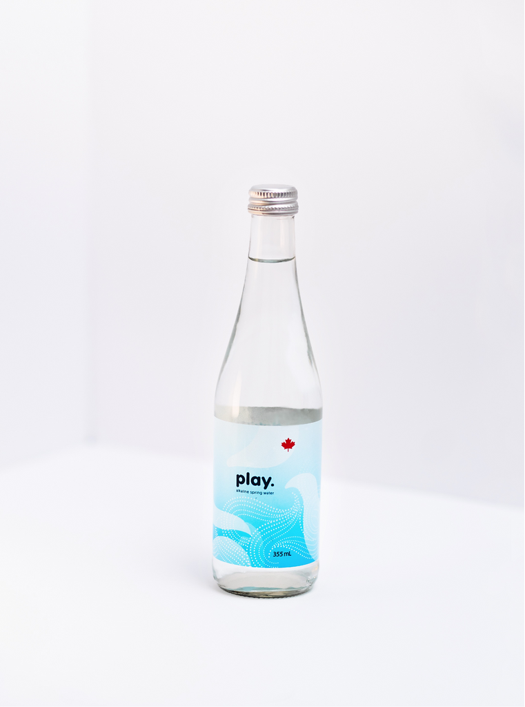 Play - Natural Spring Water (12-355 mL (Glass Bottle)) - Pantree