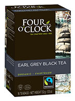 Four O'Clock Tea Earl Grey Black Tea Org (6-16ct) (jit) - Pantree