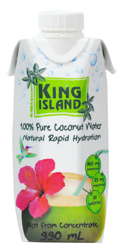 King Island 100% Pure Coconut Water (12-330 mL) (jit) - Pantree