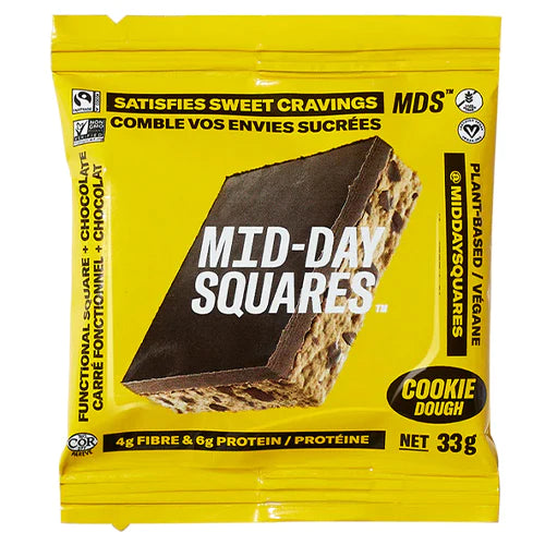 Mid-Day Squares Cookie Dough (Refrigerated) (12 - 33 g) (jit) - Pantree