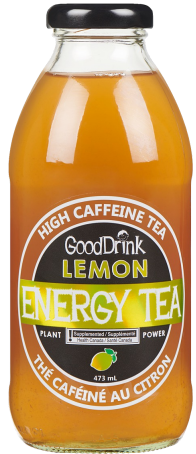 GoodDrink - Lemon Energy Tea (12x473ml) – Pantree
