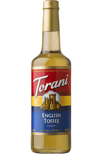 Torani Syrup - English Toffee (750ml) - Pantree