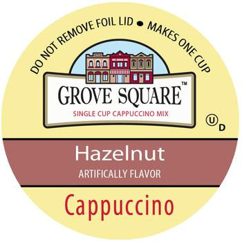 Grove Square - Cappuccino Hazelnut  (24 pack) - Pantree