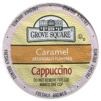 Grove Square - Cappuccino Caramel  (24 pack) - Pantree