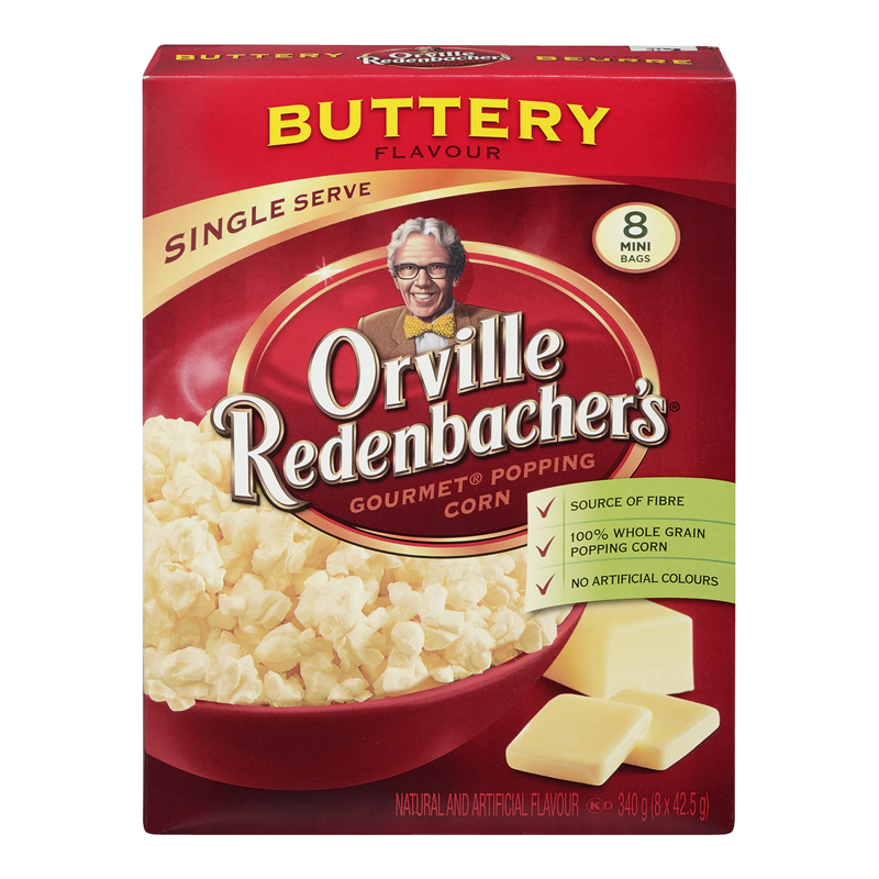 Orville Redenbacher's Microwave Popcorn Butter Mini Bags (6-340 g (48 Bags)) (jit) - Pantree