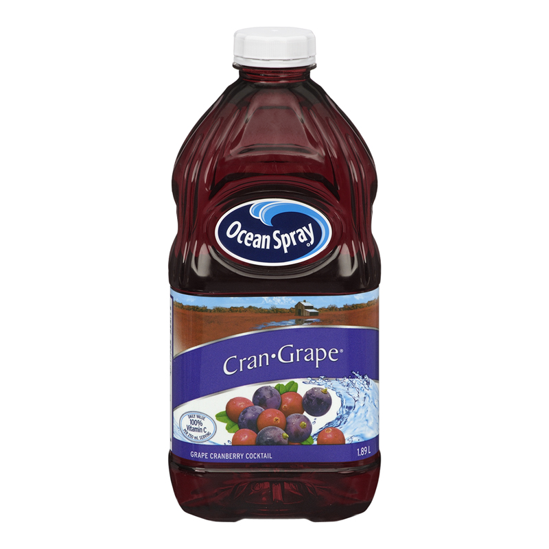 Ocean Spray Cranberry / Grape (8-1.89 L) (jit) - Pantree