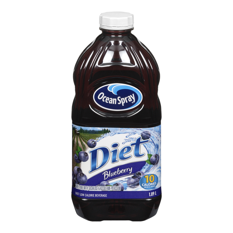 Ocean Spray Diet Blueberry (8-1.89 L) (jit) - Pantree