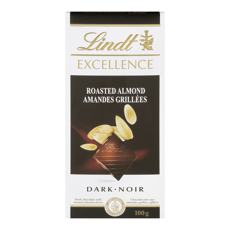 Lindt Excellence Roasted Almond (20-100 g) (jit) - Pantree