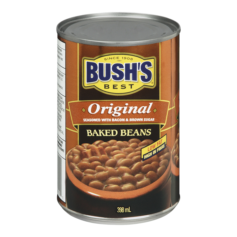 Bush's Best Baked Beans Original (12-398 mL) (jit) - Pantree
