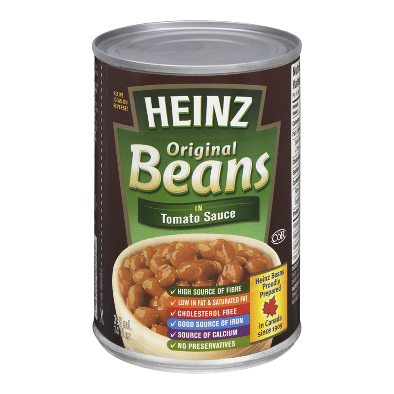 Heinz Beans & Tomato Sauce (24-398 mL) (jit) - Pantree