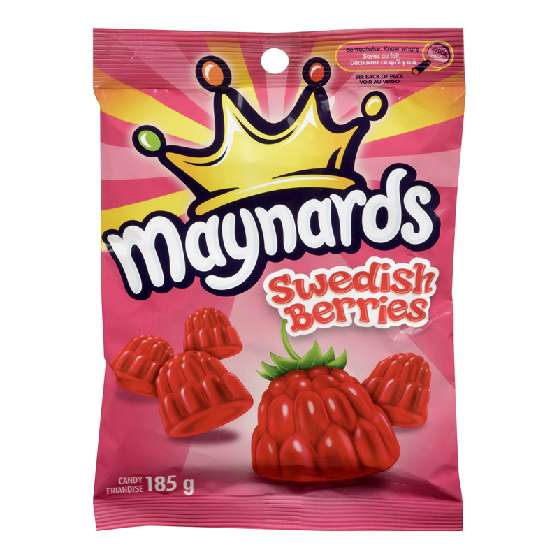 Maynards Swedish Berries (12-185 g) (jit) - Pantree