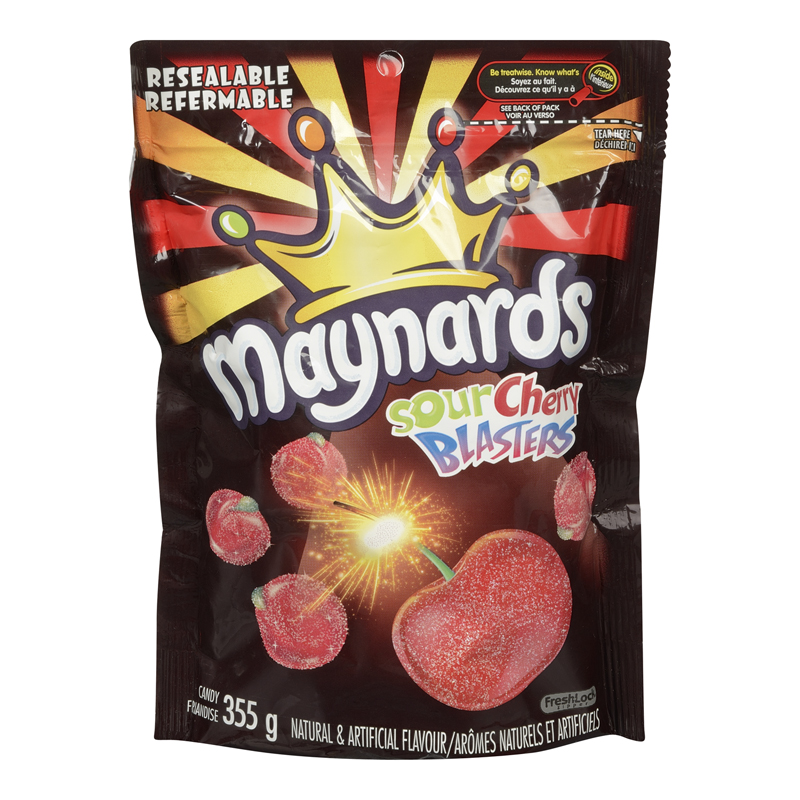Maynards Sour Cherry Blasters (12-355 g) (jit) - Pantree