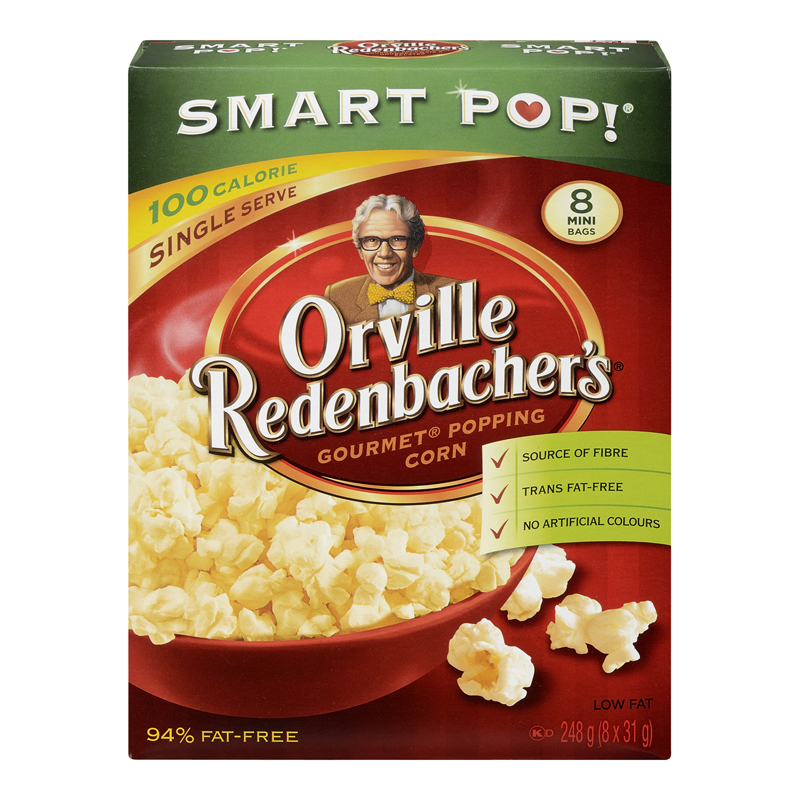 Orville Redenbacher's Smart Pop Microwavable Popcorn 100 Calorie Mini Bags (6-248 g (48 Bags)) (jit) - Pantree