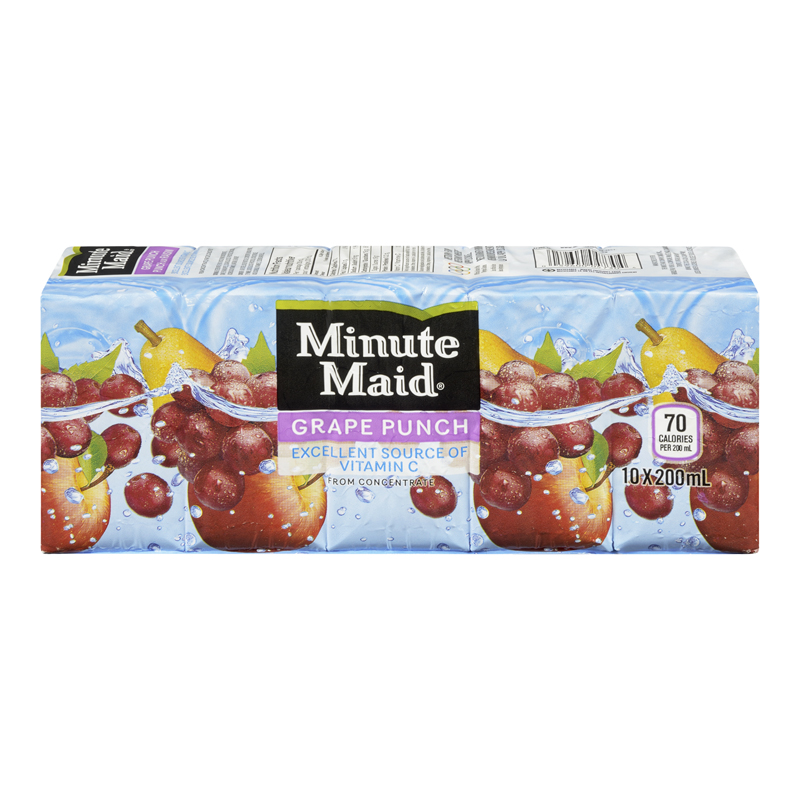 Minute Maid Juice Grape Punch (40-200 mL) (jit) - Pantree