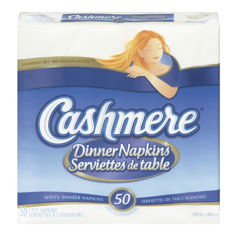 Cashmere Premium Dinner Napkins (8-50's) - Pantree