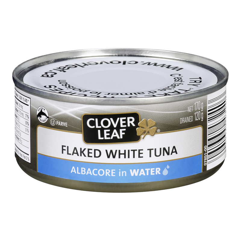 Clover Leaf Flaked White Tuna In Water (24-170 g) (jit) - Pantree