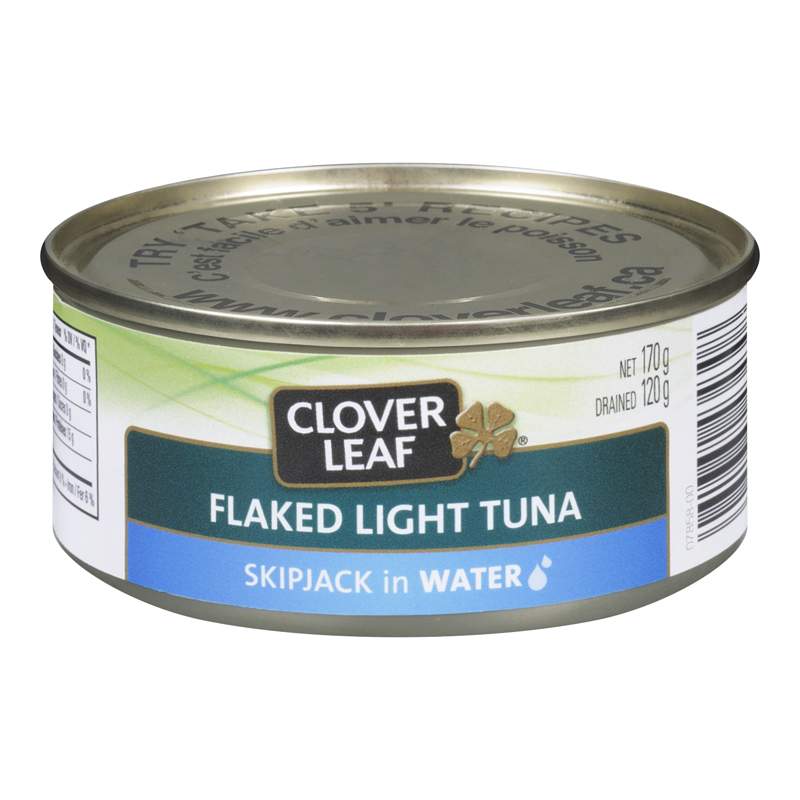 Clover Leaf Flaked Light Skipjack Tuna In Water (24-170 g) (jit) - Pantree