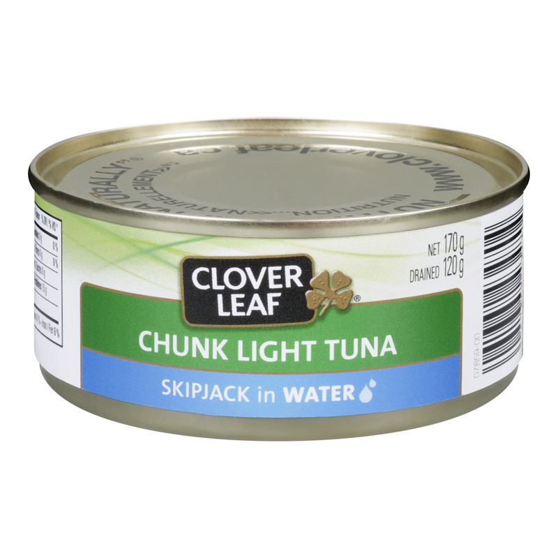 Clover Leaf Chunk Light Skipjack Tuna (24-170 g) (jit) - Pantree