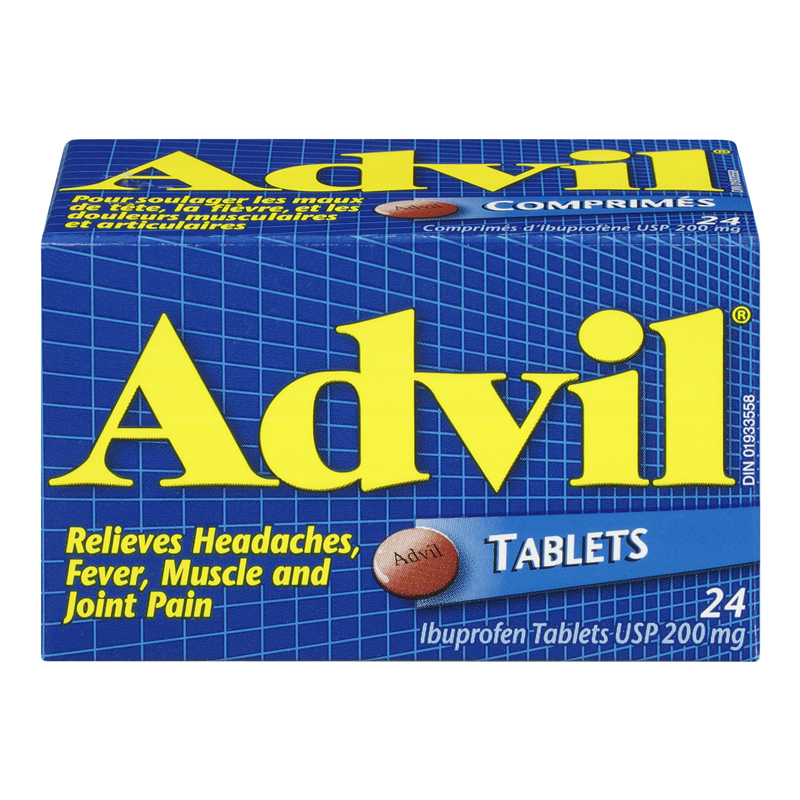 Advil Tablets (1-24 ea) (jit) - Pantree