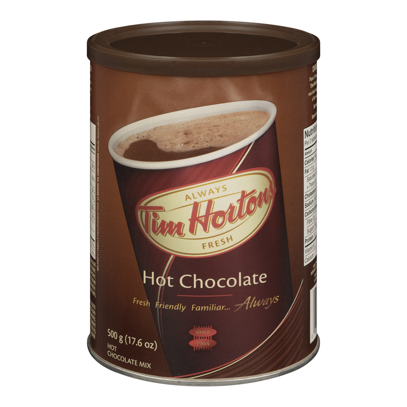 Tim Hortons Hot Chocolate (12-500 g (Cans)) (jit) - Pantree