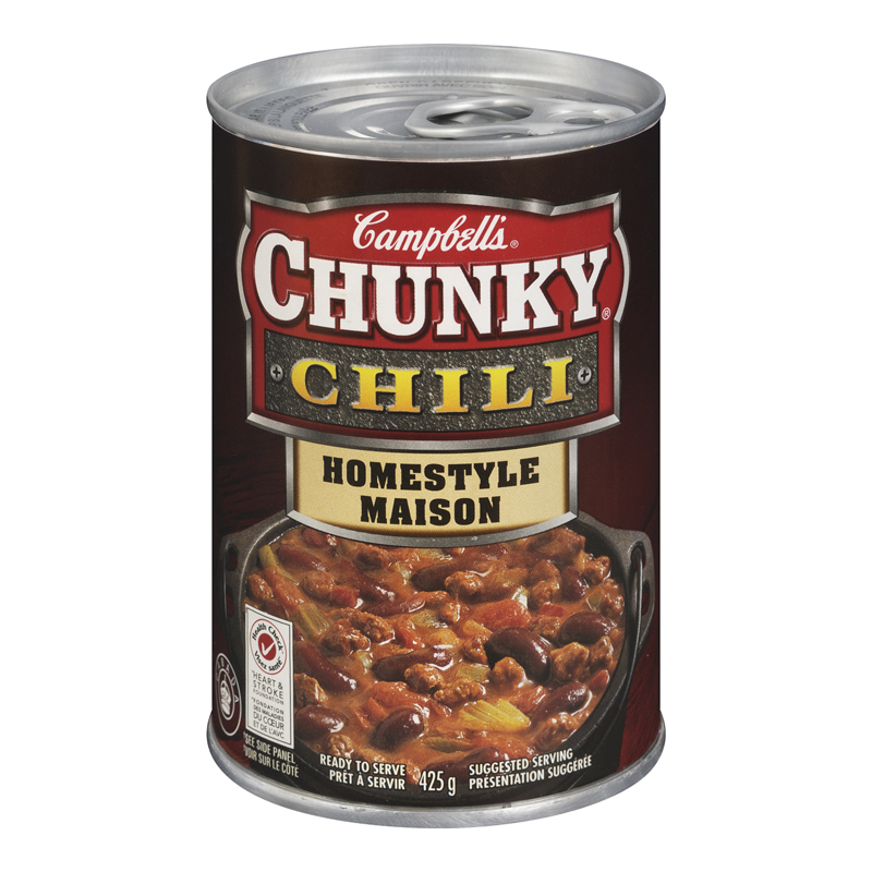 Campbell's Chunky Homestyle Chili (12-425 g) (jit) - Pantree