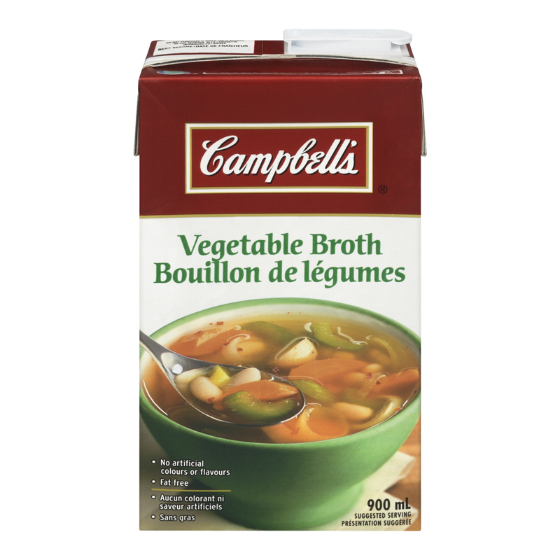 Campbell's Broth Vegetable (Fat Free) (12-900 mL) (jit) - Pantree