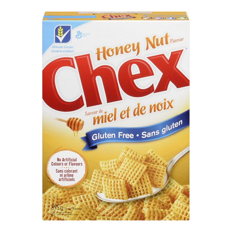 General Mills Cereal Chex Honey Nut (Gluten Free) (12-395 g) (jit) - Pantree