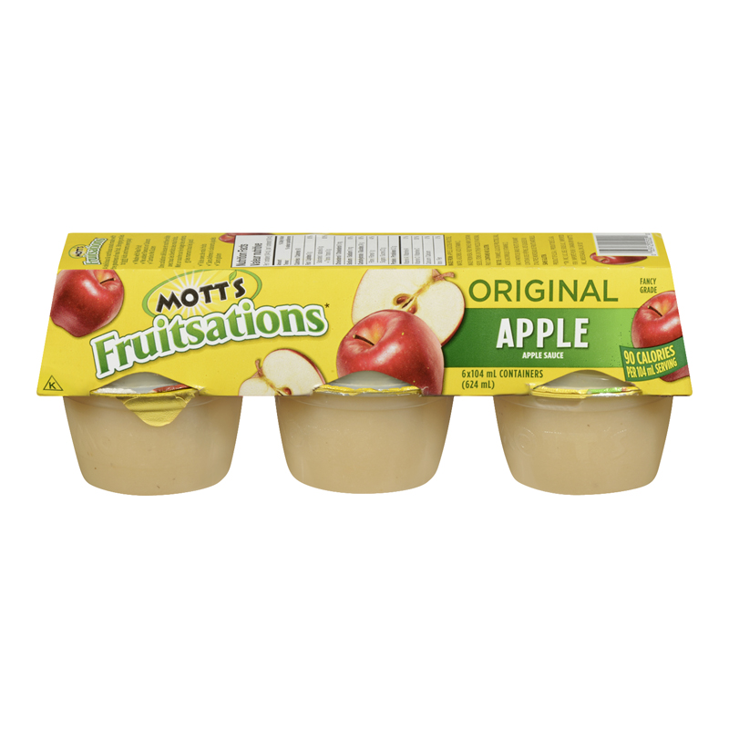 Mott's Fruitsation Original Applesauce (72-113 g (Cups)) (jit) - Pantree
