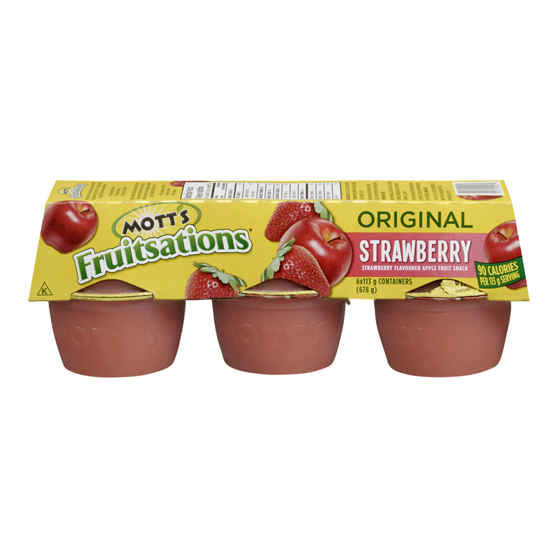 Mott's Fruitsations - Apple & Strawberry (72-113 g (Cups)) (jit) - Pantree