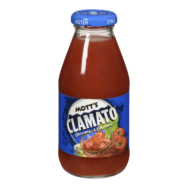 Mott's Clamato Juice - Regular - Glass (12-295 mL) - Pantree