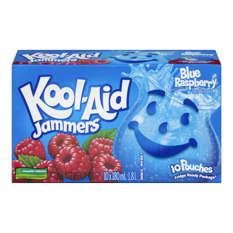 Kool-aid Jammers Blue Raspberry (40-180 mL) (jit) - Pantree