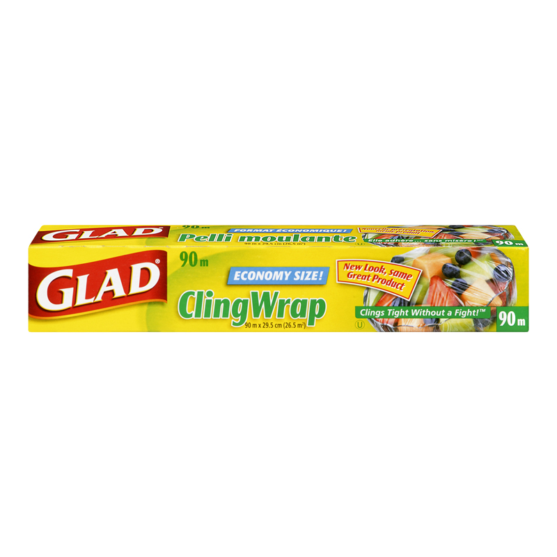Glad Cling Wrap (12- 90 M Rolls) (jit) - Pantree