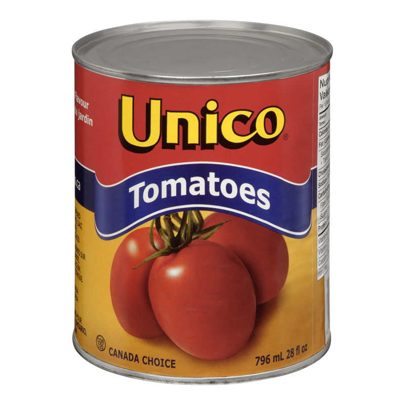 Unico Plum Tomatoes (24-796 mL) (jit) - Pantree