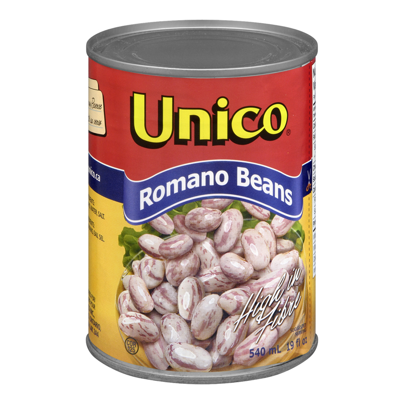 Unico Romano Beans (24-540 mL) - Pantree