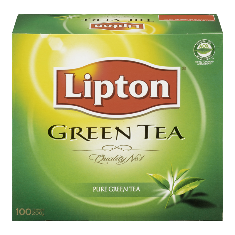 Lipton Tea Bags Green Tea  (12 - 100s) (jit) - Pantree