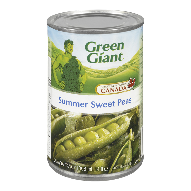 Green Giant Sweet Summer Peas (24-398 mL) (jit) - Pantree