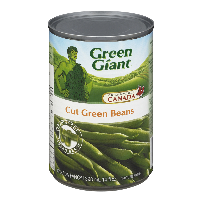 Green Giant Beans Green Cut (24-398 mL) (jit) - Pantree
