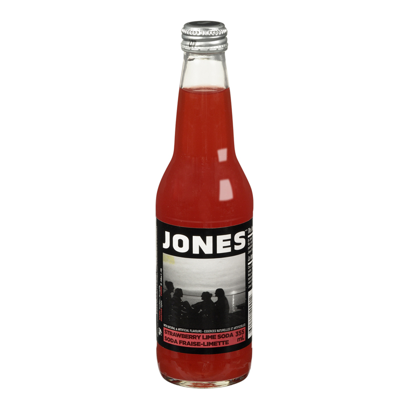 Jones Soda Strawberry Lime (12-355 mL) (jit) - Pantree