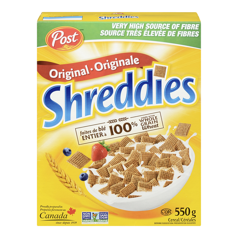 Post Shreddies (24-550 g) (jit) - Pantree
