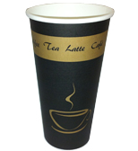 16 Oz Pronto Single Wall Classic Hot Drink Paper Cup (1000 Per Case) - Pantree