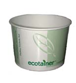 8 Oz Ecotainer Paper Bowls (DFRE8) (1000 Per Case) - Pantree