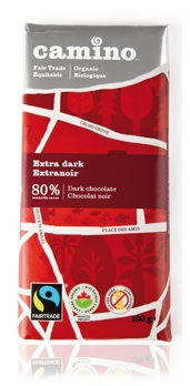 Camino Dark Chocolate Bars Panama Extra Dark 80% (Gluten Free) (12 - 100 g) (jit) - Pantree